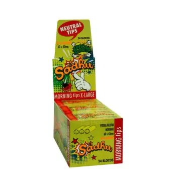 Caixa de Piteira de Papel Sadhu Morning Extra Large