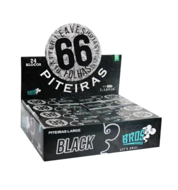 Caixa de Piteira Bros Black
