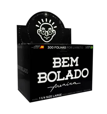 Caixa de Seda Bem Bolado Premium 1 1/4 Large 300 Folhas