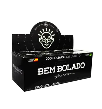 Caixa de Seda Bem Bolado Premium King Size 200 Folhas