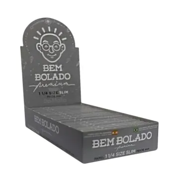 Caixa de seda bem bolado premium 1 1/4 slim