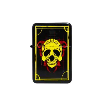 Isqueiro Clássico Skull Twirl