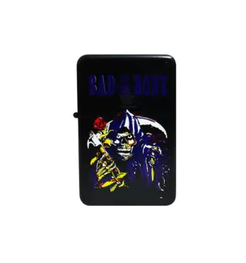 Isqueiro Clássico Blue Skull
