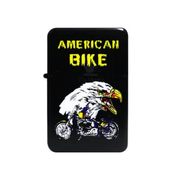 Isqueiro Clássico American Bike Eagle