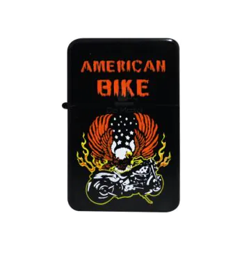 Isqueiro Clássico American Bike Wings