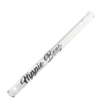 Piteira de Vidro Hippie Bong 4mm de frente