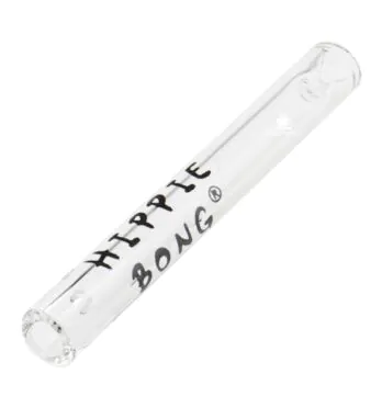 Piteira de Vidro Hippie Bong 7mm de frente