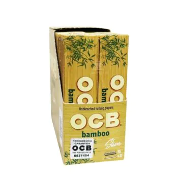 Caixa de Seda de Bamboo OCB King Size