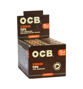 Caixa de Piteira OCB Brown