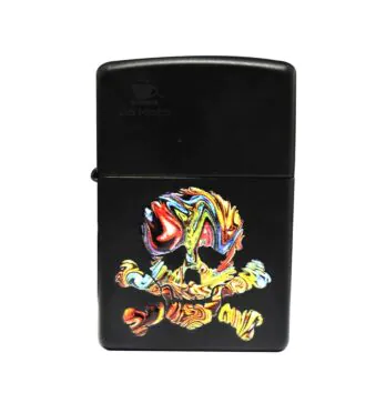 Isqueiro Zippo 49187 Colorful Skull Design Frente