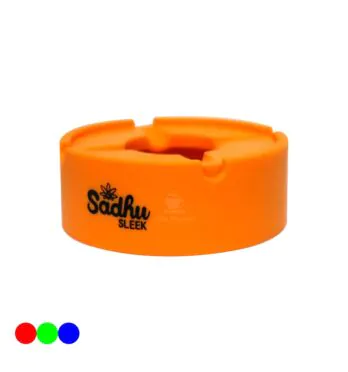Cinzeiro de Silicone Sadhu laranja 