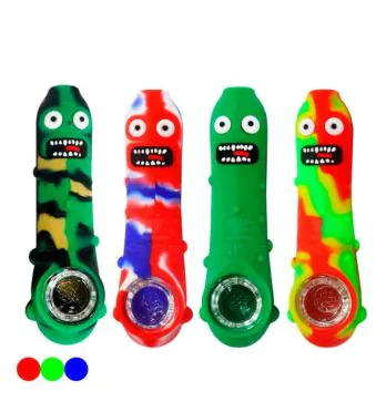 Pipe de Silicone Rick and Morty Pikles 