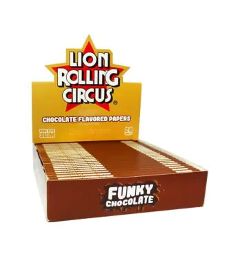 Caixa de Seda Lion Rolling Circus Chocolate King Size