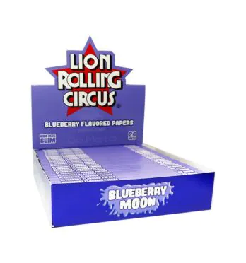 Caixa de Seda de Blueberry Lion Rolling Circus King Size