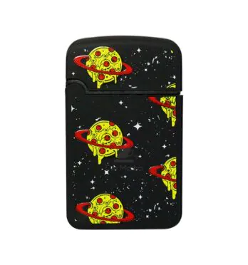 Maçarico Zengaz Modelo ZL 12B Preto Estampado com  Saturno