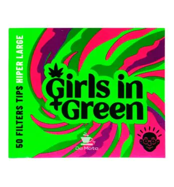 Piteira Girls in Green Hiper Large - 50 Folhas de frente