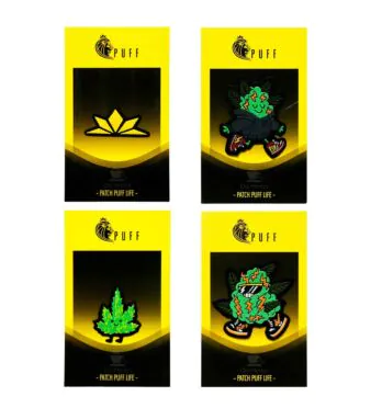 Kit 4 Adesivos Puff Life Patch Termocolante