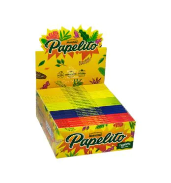 Caixa de Seda Papelito Tropical King Size Slim