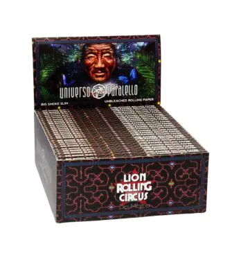 Caixa de Seda Lion Rolling Circus King Size Edição Universo Paralelo