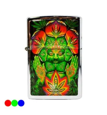 Isqueiro de Metal Verde