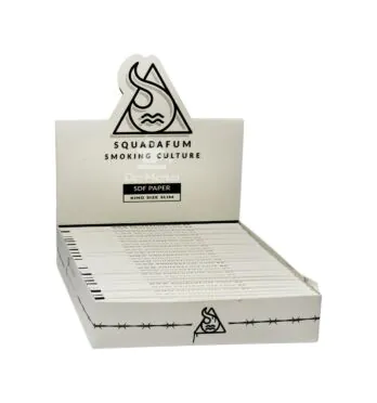 Caixa de Seda da Squadafum King Size Slim