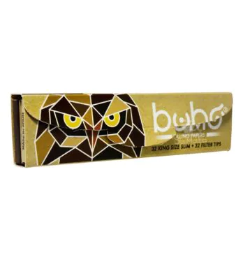 Seda Buho King Size Slim com Piteira Unbleached