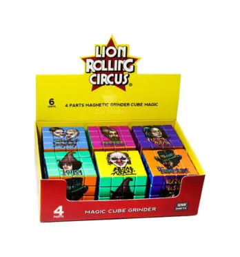 Caixa de Dichavador da Lion Rolling Circus Cubo Magico 4 Partes