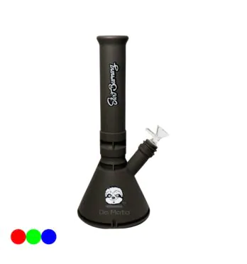Bong de Silicone Slow Burning cinza