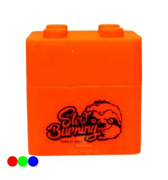 Slick de Silicone Slow Burning 9ml Lego laranja