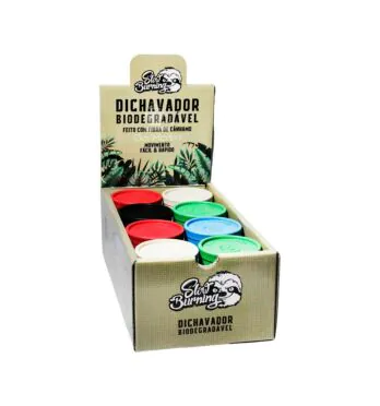 Caixa de Dichavador Biodegradável Slow Burning 24un.