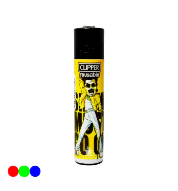 Isqueiro Clipper The Best Edição para colecionador amarelo