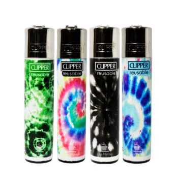 Kit 4 Isqueiros Clipper Hippie Moments 1 Edição colecionador