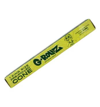 Cone G-Rollz Banksy's Graffiti King Size Bamboo Unbleached