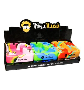 Caixa de Cinzeiro de Silicone Toka Rauú