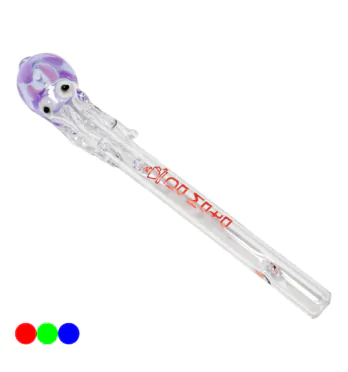 Piteira de Vidro Da Mata Polvo 5mm roxo