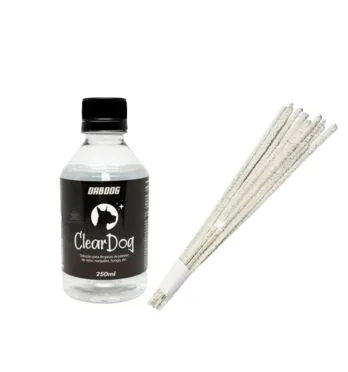 Kit Solução de Limpeza e Stick de Algodão