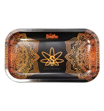 Bandeja de Metal Sadhu Média Vermelho Claro
