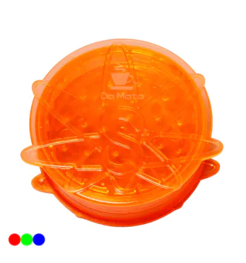 Dichavador de Policarbonato Sadhu Grande laranja