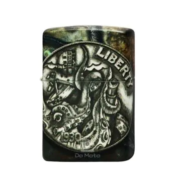 Isqueiro Zippo 49434 Pirate Coin Design