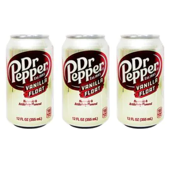 Kit 3 Refrigerantes Importado Dr Pepper Vanilla Float
