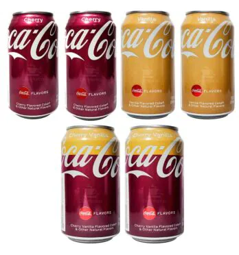 Kit 6 Refrigerantes Importado Coca-Cola Variados