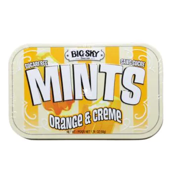 Bala Mints Orange e Creme 