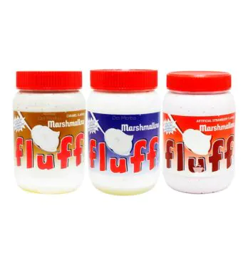 Kit com 3 Pote de Marshmallow Fluff de Colher 213g