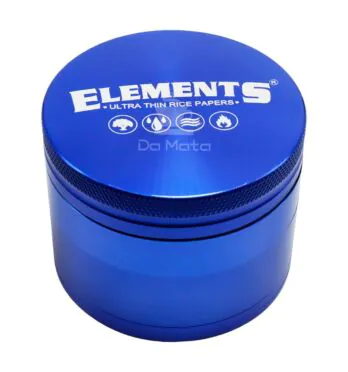 Dichavador de Metal 4 Partes Elements Blue