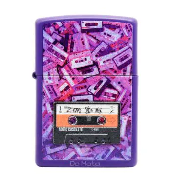 Isqueiro Zippo 80s Cassette Tape Design