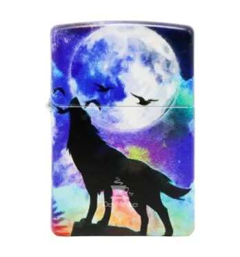 Isqueiro Zippo Wolf Design