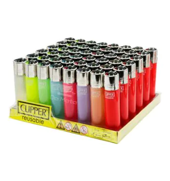 Caixa de Isqueiro Clipper Colorido