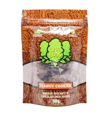 Chocolate Croc Buds Peanut Cookies 50g
