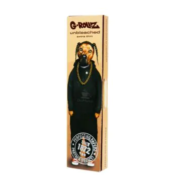 Seda c/ Piteira G-Rollz Rap King Size Unbleached 