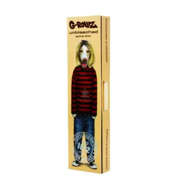 Seda c/ Piteira G-Rollz King Size Unbleached 